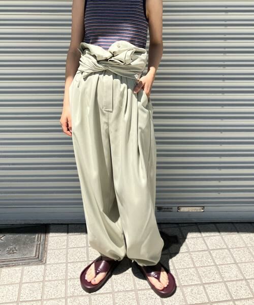 KBF / ケービーエフ サロペット・オールインワン | コクーンWIDEジャンプスーツ | 詳細1