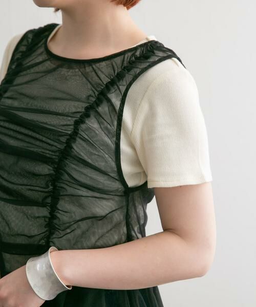 KBF / ケービーエフ ワンピース | フリルSETチュールワンピース | 詳細22