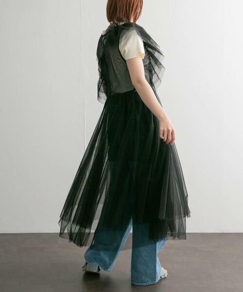 KBF / ケービーエフ ワンピース | フリルSETチュールワンピース | 詳細13