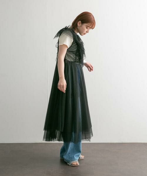 KBF / ケービーエフ ワンピース | フリルSETチュールワンピース | 詳細15