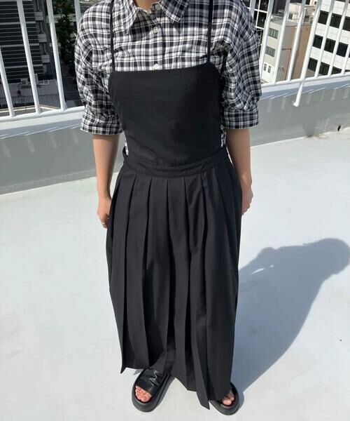 KBF / ケービーエフ ワンピース | プリーツキャミワンピース | 詳細1