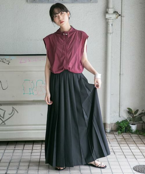 KBF / ケービーエフ ワンピース | プリーツキャミワンピース | 詳細13