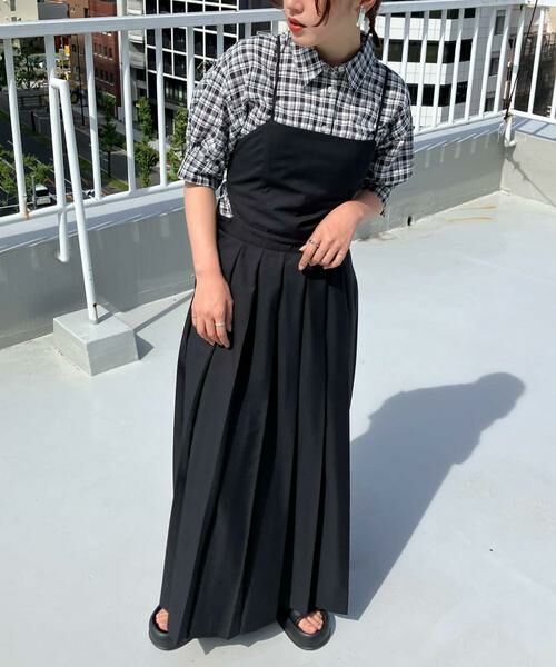 KBF / ケービーエフ ワンピース | プリーツキャミワンピース | 詳細2