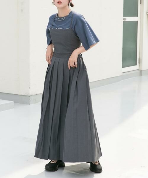 KBF / ケービーエフ ワンピース | プリーツキャミワンピース | 詳細16