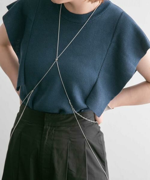 KBF / ケービーエフ ネックレス・ペンダント・チョーカー | マルチWAYチェーンビスチェ | 詳細15