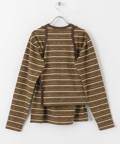 KBF / ケービーエフ Tシャツ | ボーダータンクトップSETトップス | 詳細21