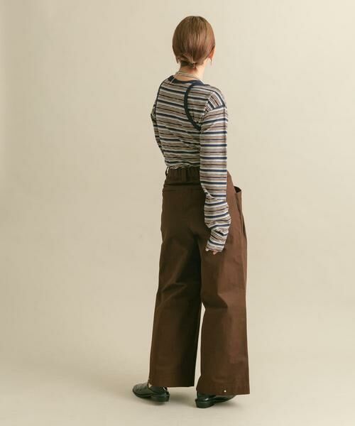 KBF / ケービーエフ Tシャツ | ボーダータンクトップSETトップス | 詳細30