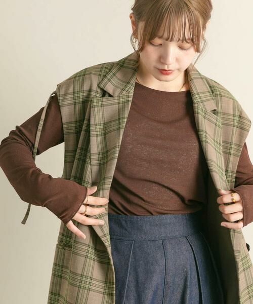 KBF / ケービーエフ Tシャツ | シアーメロートップス | 詳細17