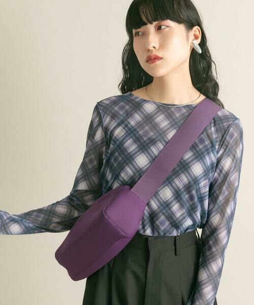 KBF / ケービーエフ Tシャツ | シアーメロートップス | 詳細27