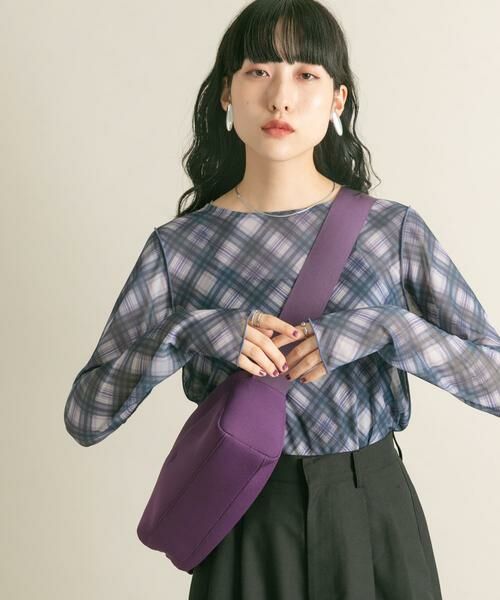 KBF / ケービーエフ Tシャツ | シアーメロートップス | 詳細28