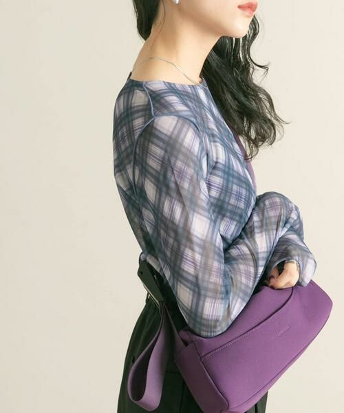 KBF / ケービーエフ Tシャツ | シアーメロートップス | 詳細29