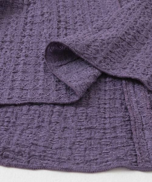 KBF / ケービーエフ Tシャツ | シアーブークレハイネックトップス | 詳細11