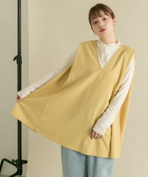 KBF / ケービーエフ Tシャツ | シアーブークレハイネックトップス | 詳細16