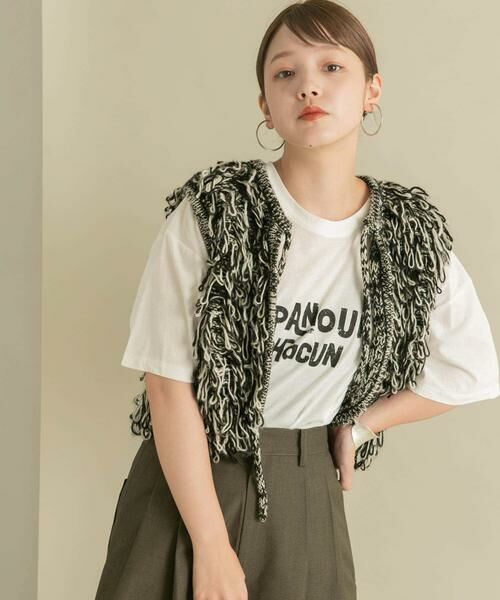 KBF / ケービーエフ Tシャツ | シアープリントBIG TEE | 詳細2