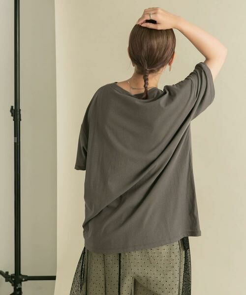 KBF / ケービーエフ Tシャツ | シアープリントBIG TEE | 詳細15