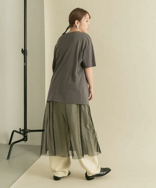 KBF / ケービーエフ Tシャツ | シアープリントBIG TEE | 詳細17