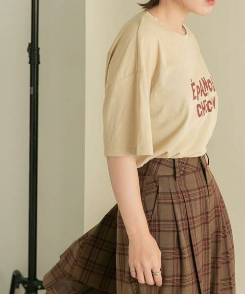 KBF / ケービーエフ Tシャツ | シアープリントBIG TEE | 詳細22