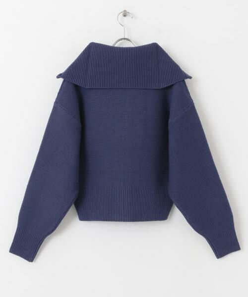 KBF / ケービーエフ ニット・セーター | セーラーカラーZIPニット | 詳細11