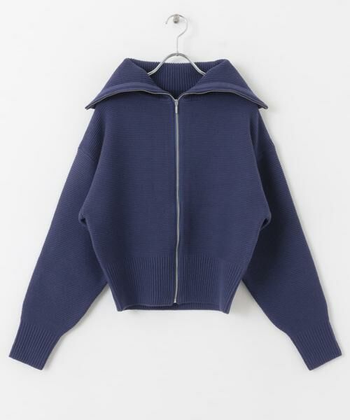 KBF / ケービーエフ ニット・セーター | セーラーカラーZIPニット | 詳細8