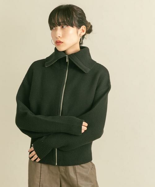 KBF / ケービーエフ ニット・セーター | セーラーカラーZIPニット | 詳細14