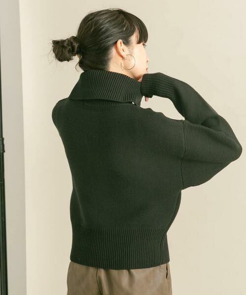 KBF / ケービーエフ ニット・セーター | セーラーカラーZIPニット | 詳細16