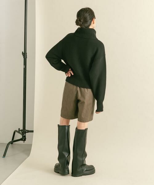 KBF / ケービーエフ ニット・セーター | セーラーカラーZIPニット | 詳細19