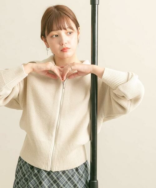 KBF / ケービーエフ ニット・セーター | セーラーカラーZIPニット | 詳細24