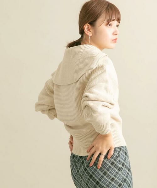 KBF / ケービーエフ ニット・セーター | セーラーカラーZIPニット | 詳細26