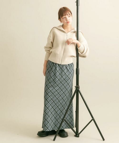 KBF / ケービーエフ ニット・セーター | セーラーカラーZIPニット | 詳細28