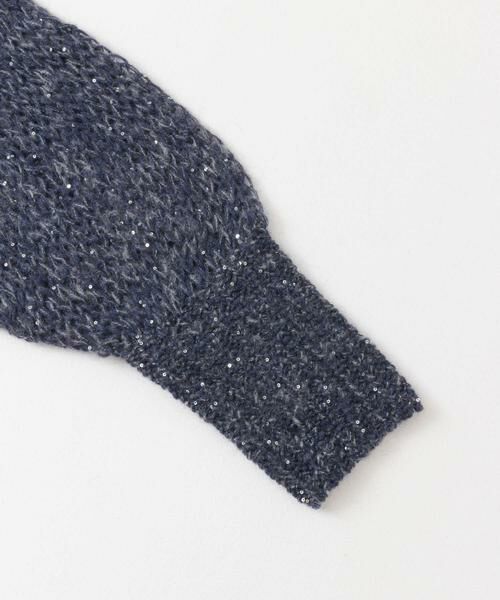 KBF / ケービーエフ ニット・セーター | シースルースパンコールニット | 詳細20