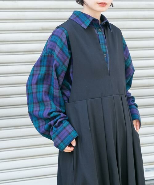KBF / ケービーエフ シャツ・ブラウス | BIGチェックシャツ | 詳細10