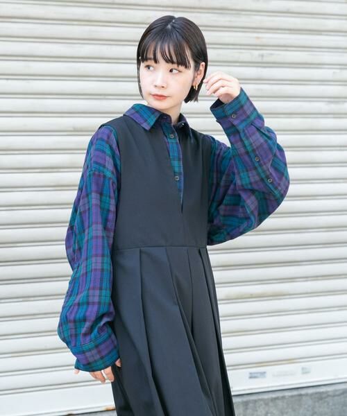 KBF / ケービーエフ シャツ・ブラウス | BIGチェックシャツ | 詳細12