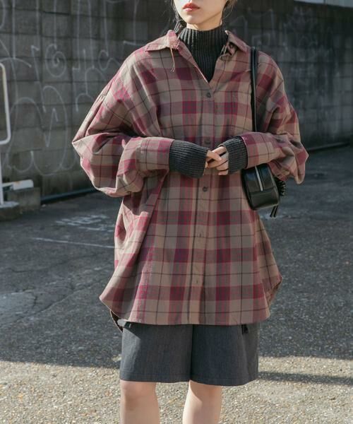 KBF / ケービーエフ シャツ・ブラウス | BIGチェックシャツ | 詳細16