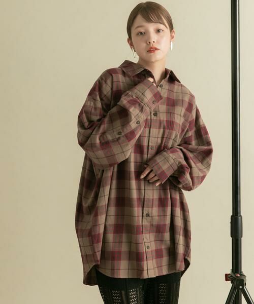 KBF / ケービーエフ シャツ・ブラウス | BIGチェックシャツ | 詳細27