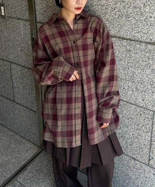 KBF / ケービーエフ シャツ・ブラウス | BIGチェックシャツ | 詳細20