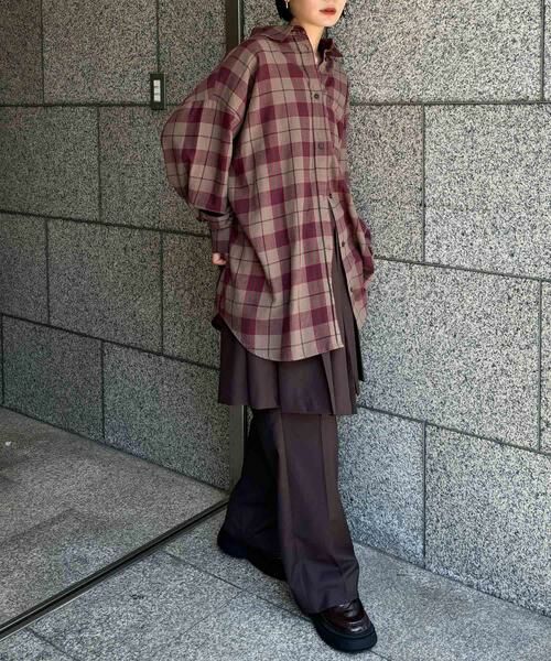 KBF / ケービーエフ シャツ・ブラウス | BIGチェックシャツ | 詳細23