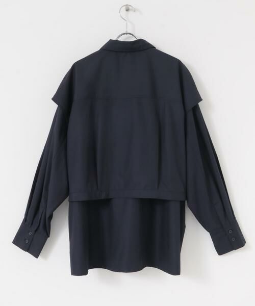 KBF / ケービーエフ シャツ・ブラウス | レイヤードBIGシャツ | 詳細15