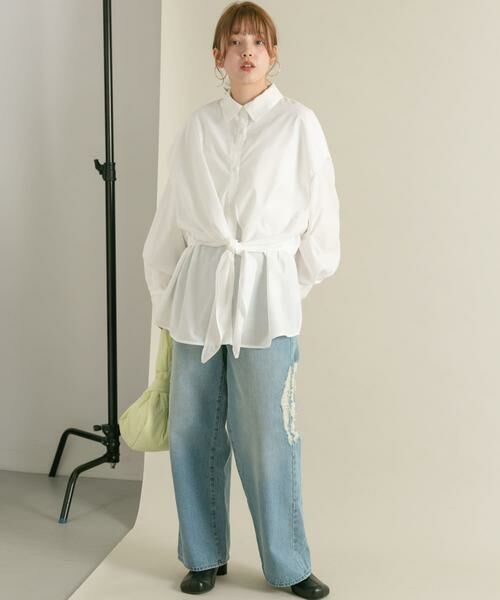 KBF / ケービーエフ シャツ・ブラウス | レイヤードBIGシャツ | 詳細28
