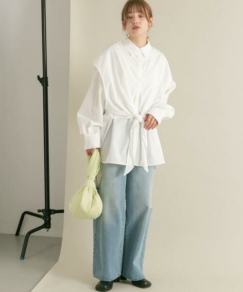 KBF / ケービーエフ シャツ・ブラウス | レイヤードBIGシャツ | 詳細29