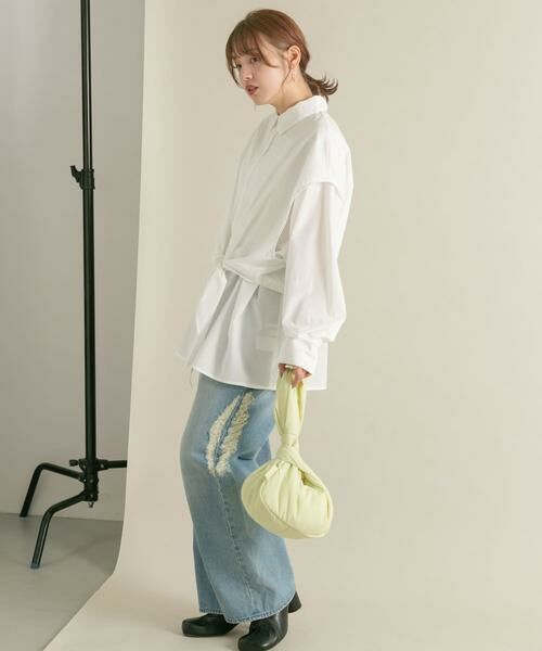 KBF / ケービーエフ シャツ・ブラウス | レイヤードBIGシャツ | 詳細30