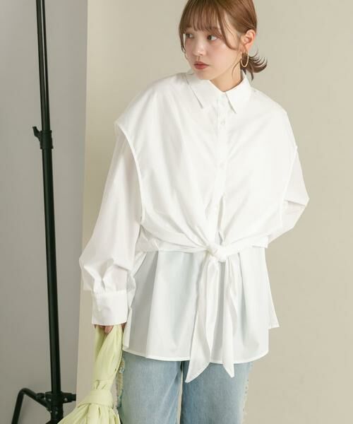 KBF / ケービーエフ シャツ・ブラウス | レイヤードBIGシャツ | 詳細24