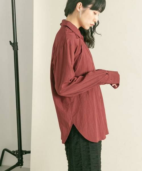 KBF / ケービーエフ シャツ・ブラウス | 2WAYレイヤードシャツ | 詳細3