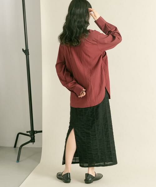 KBF / ケービーエフ シャツ・ブラウス | 2WAYレイヤードシャツ | 詳細5