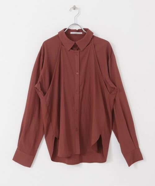 KBF / ケービーエフ シャツ・ブラウス | 2WAYレイヤードシャツ | 詳細7