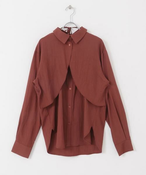 KBF / ケービーエフ シャツ・ブラウス | 2WAYレイヤードシャツ | 詳細8
