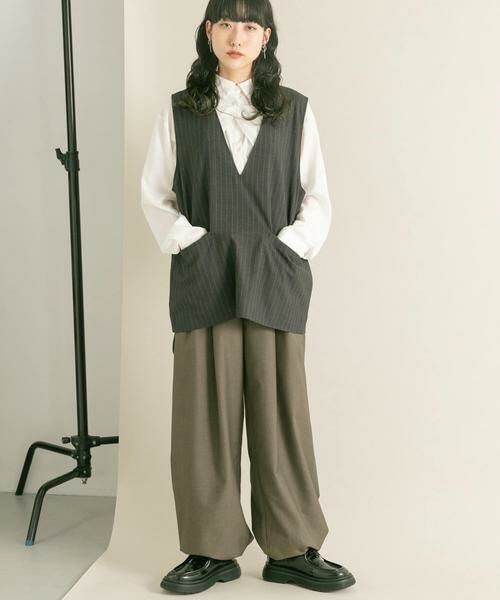 KBF / ケービーエフ シャツ・ブラウス | 2WAYレイヤードシャツ | 詳細16