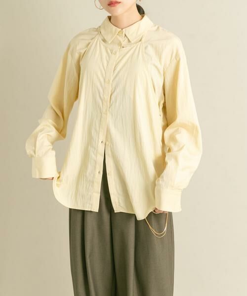 KBF / ケービーエフ シャツ・ブラウス | 2WAYレイヤードシャツ | 詳細30