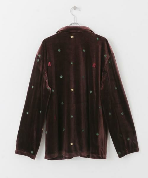 KBF / ケービーエフ その他アウター | フロントリボンベロアガウン | 詳細13