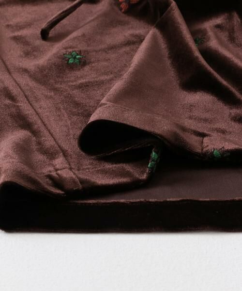 KBF / ケービーエフ その他アウター | フロントリボンベロアガウン | 詳細14