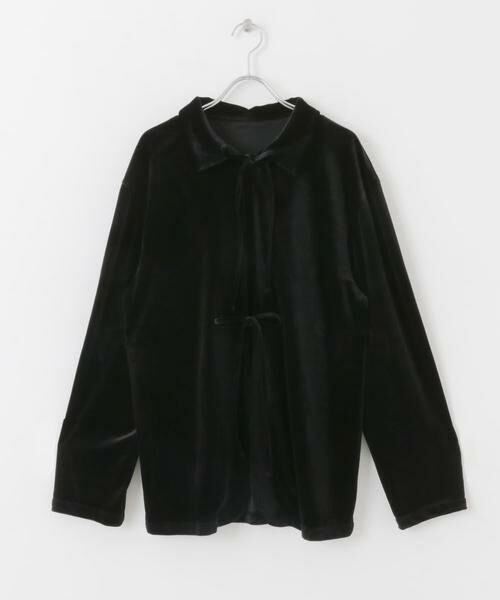 KBF / ケービーエフ その他アウター | フロントリボンベロアガウン | 詳細23